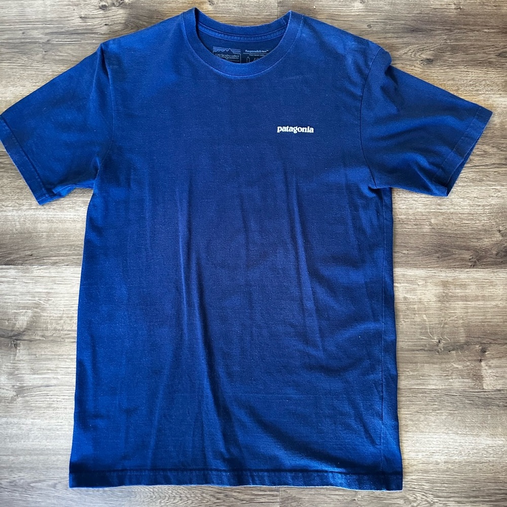 Patagonia P-6 Logo Responsibili-Tee - Classic Navy